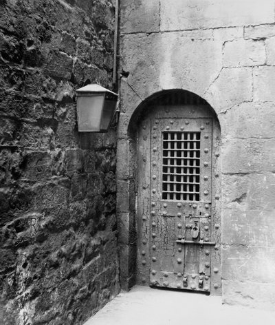 Puerta de la prisión de Newgate de English Photographer